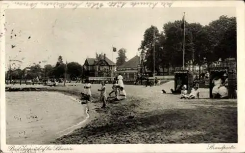 Ak Zippendorf Schwerin in Mecklenburg, Strandleben