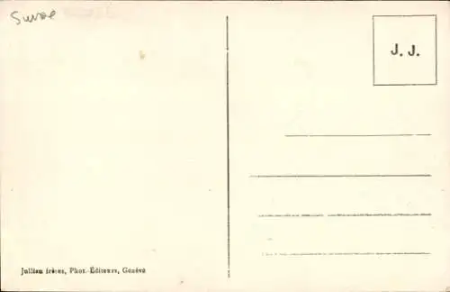 Ak Bernhardiner, Grand St-Bernard, Avant le Départ