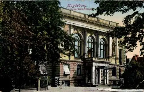Ak Magdeburg an der Elbe, Generalkommando