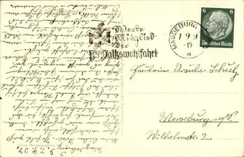 Ak Magdeburg an der Elbe, Stadttheater