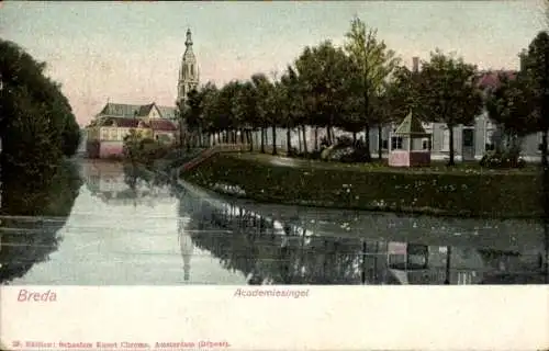 Ak Breda Nordbrabant Niederlande, Academiesingel