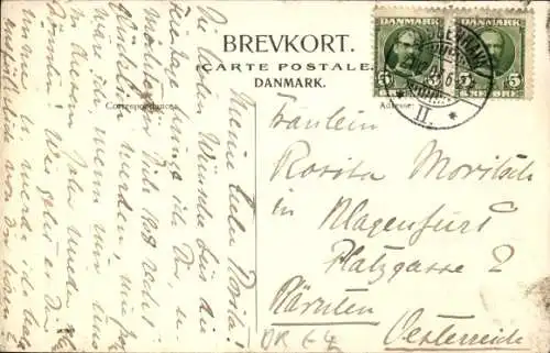 Künstler Ak Dänemark, Kirche