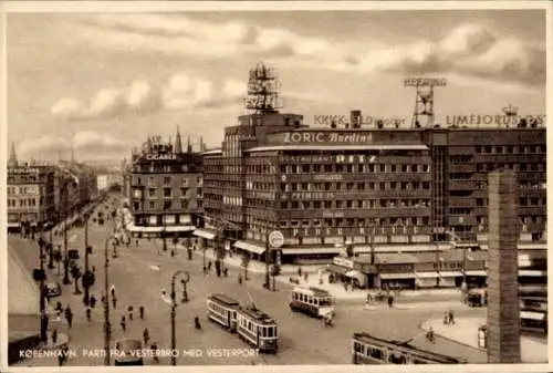 Ak København Kopenhagen Dänemark, Vesterbro, Vesterport