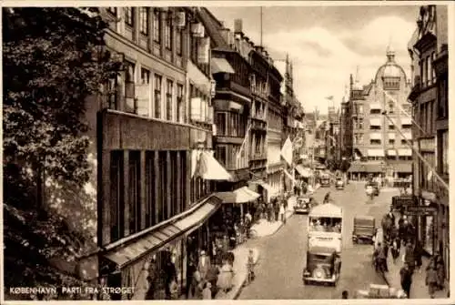 Ak København Kopenhagen Dänemark, Stroget