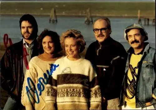 Ak Gruppe Godewind, Made in Friesland, Autogramme