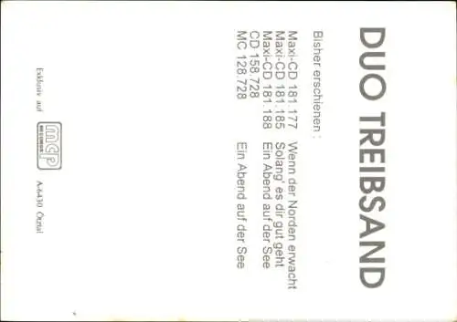 Ak Duo Treibsand, Autogramme