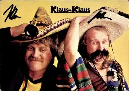 Ak Klaus & Klaus, Autogramme