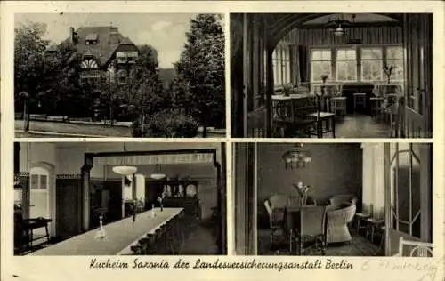 Ak Świeradów Zdrój Bad Flinsberg Schlesien, Genesungsheim Saxonia, Landesversicherungsanstalt Berlin