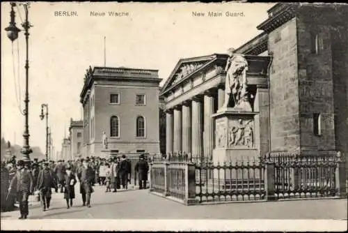 Ak Berlin Mitte, Unter den Linden, Neue Wache