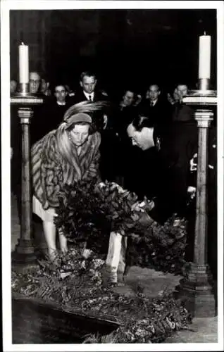 Ak London, Königin Juliana, Bernhard zur Lippe-Biesterfeld, 22. November 1950