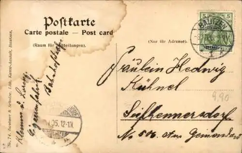 Ak Bautzen in Sachsen, neues Justizgebäude