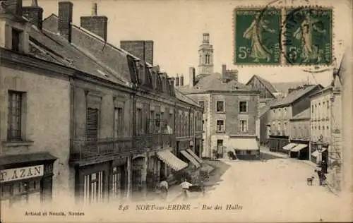 CPA Nord sur Erdre Loire Atlantique, Rue des Halles