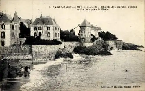 Ak Sainte-Marie sur Mer Loire Atlantique, Chalets des Grandes Vallees