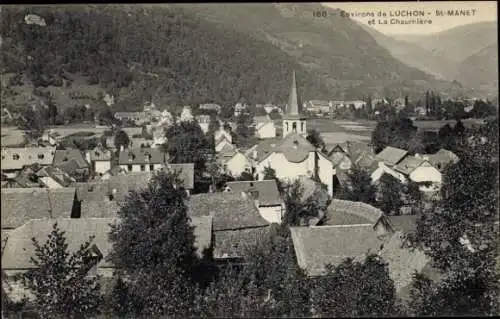 CPA Luchon Haute-Garonne, St Manet et La Chaumiere