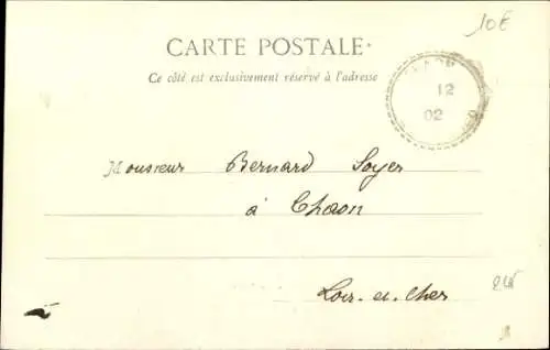 Ak La Ferté Saint Aubin Loiret, Hauptstraße