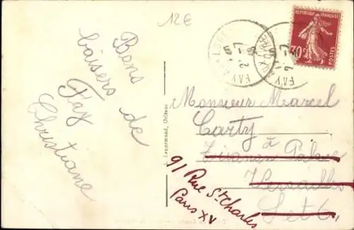 CPA Fay aux Loges Loiret, La Reinerie