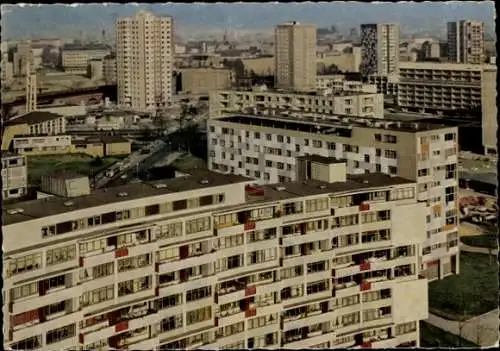 Ak Berlin Tiergarten Hansaviertel, Hochhäuser, Plattenbauten