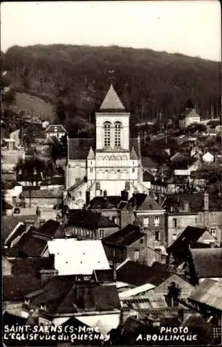 CPA Saint-Saëns Seine Maritime, Eglise