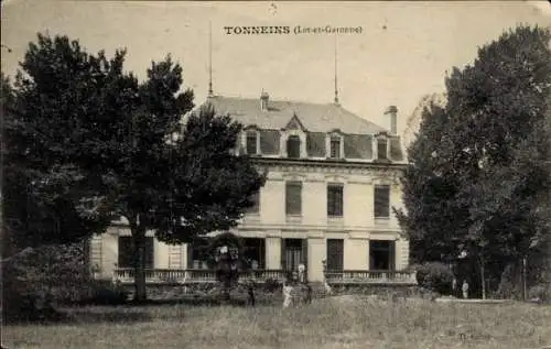 Ak Tonneins Lot et Garonne, Villa