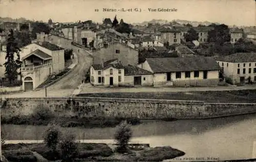CPA Nérac Lot-et-Garonne, vue générale