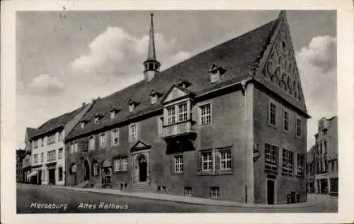 Ak Merseburg an der Saale, Altes Rathaus