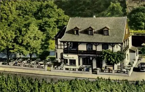 Ak Walporzheim Bad Neuenahr Ahrweiler, Bauernschänke, idyllische Gaststätte, Weinberge, Terrasse