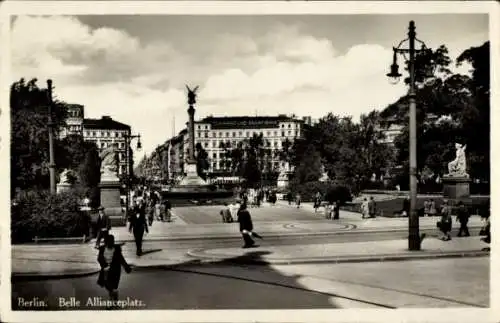 Ak Berlin Kreuzberg, Belle Alliance Platz
