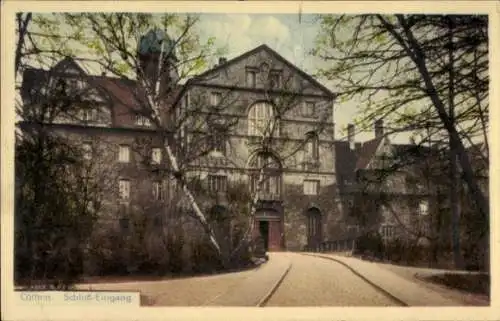 Ak Köthen in Anhalt, Schlosseingang