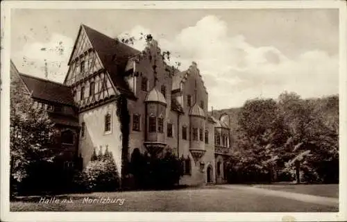 Ak Halle an der Saale, Moritzburg