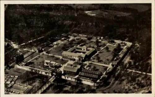 Ak Bad Homburg vor der Höhe Hessen, Römerkastell Kastell Saalburg, Luftaufnahme