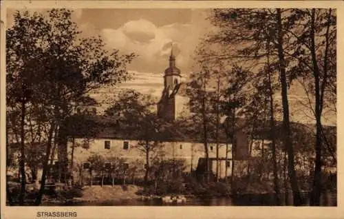Ak Strassberg Straßberg Harzgerode Harz, Kirche