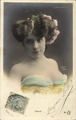 Ak Variete-Darstellerin, Fraix, Porträt