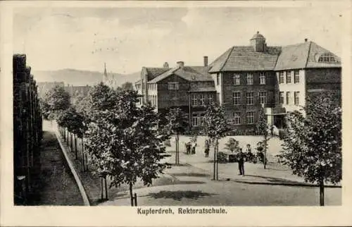 Ak Kupferdreh Essen im Ruhrgebiet, Rektoratsschule