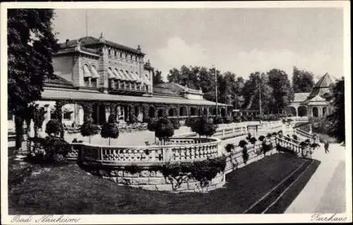 Ak Bad Nauheim in Hessen, Kurhaus, Terrasse