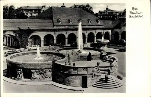 Ak Bad Nauheim in Hessen, Sprudelhof, Brunnen