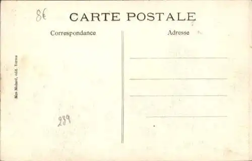 Ak Villeneuve Saint Georges Val de Marne, Überschwemmung Januar 1910, Rettung, Häuser