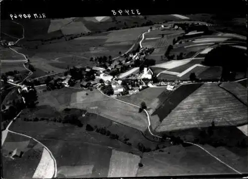 Ak Karlsbach Waldkirchen Niederbayern, Fliegeraufnahme