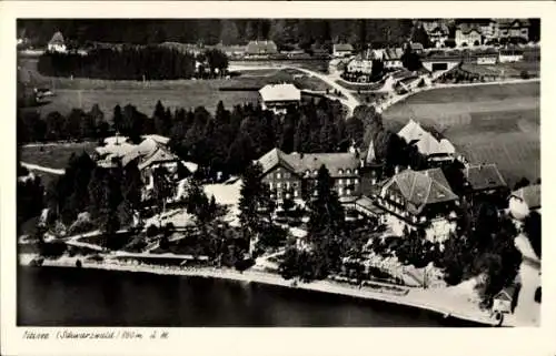 Ak Titisee Neustadt im Breisgau Hochschwarzwald, Luftaufnahme