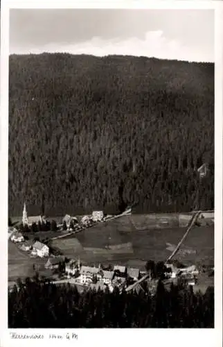 Ak Herrenwies Forbach im Schwarzwald Baden, Fliegeraufnahme