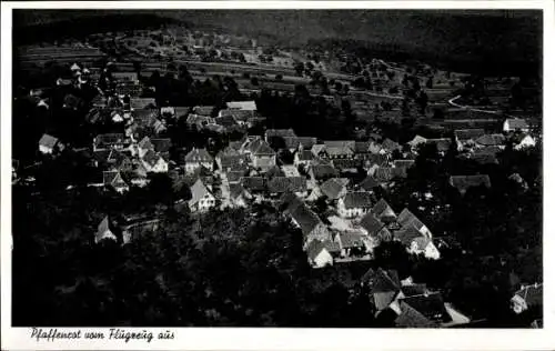 Ak Pfaffenrot Marxzell Baden Württemberg, Fliegeraufnahme