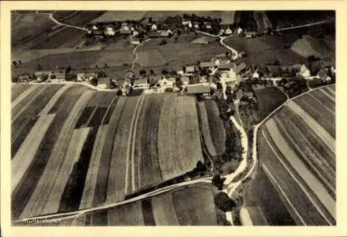 Ak Muttershofen Ziemetshausen in Schwaben, Fliegeraufnahme