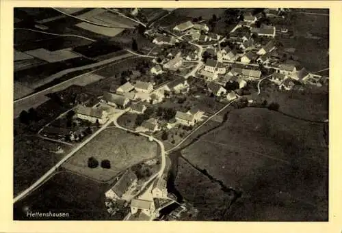 Ak Hettenshausen, Fliegeraufnahme
