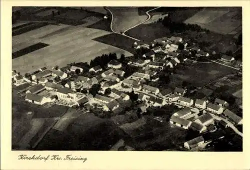 Ak Kirchdorf an der Amper Oberbayern, Luftaufnahme