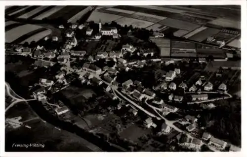 Ak Freising-Vötting in Oberbayern, Fliegeraufnahme