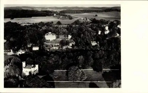 Ak Berg am Starnberger See Oberbayern, Fliegeraufnahme