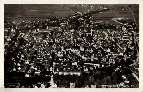 Ak Memmingen in Schwaben, Fliegeraufnahme