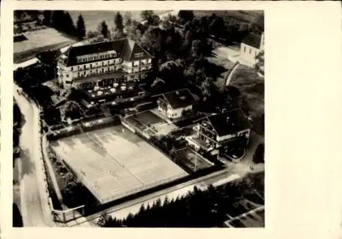 Ak Bad Wiessee in Oberbayern, Luftaufnahme, Hotel