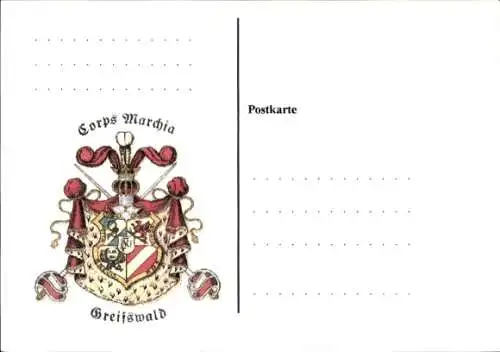 Studentika Ak Greifswald, Corps Marchia, Wappen