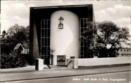 Ak Velbert im Rheinland, katholische Kirche St. Paul