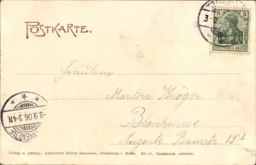 Ak Ostseebad Travemünde Lübeck, Panorama, Blick vom Leuchtturm